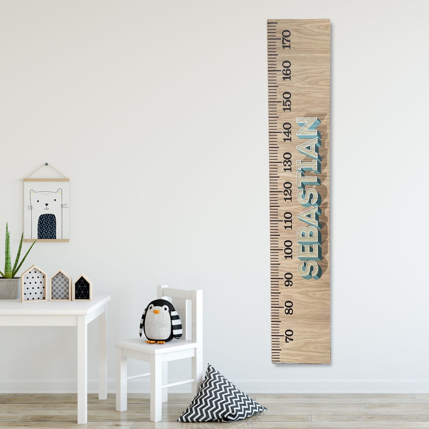 Mock,Up,Wall,In,Child,Room,Interior.,Wall,Art.,Interior
