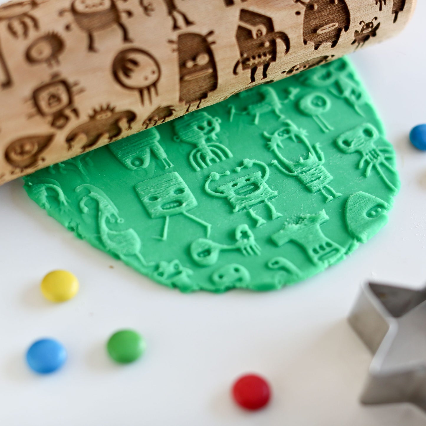 Monsters Play Doh 1 Square