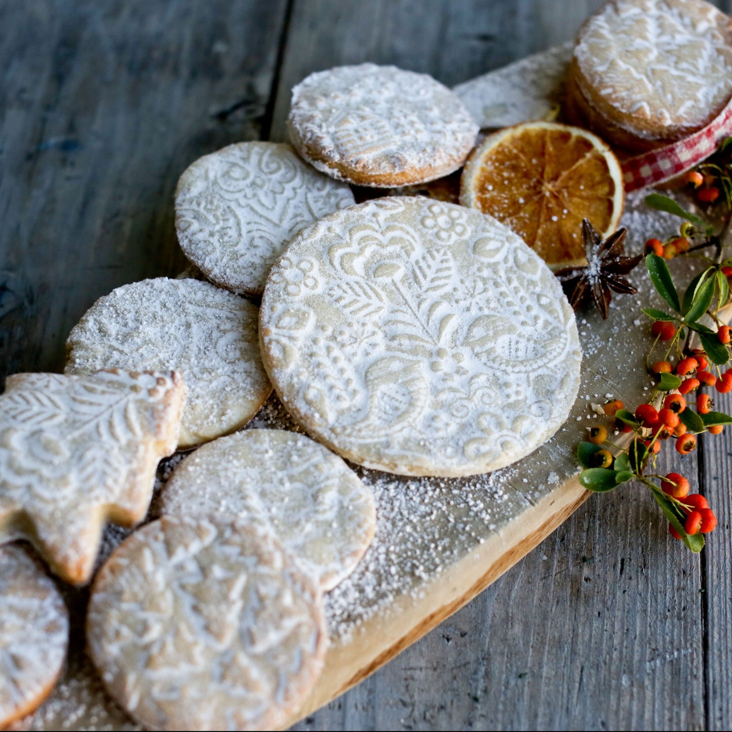 Cooked Biscuits 5 Square