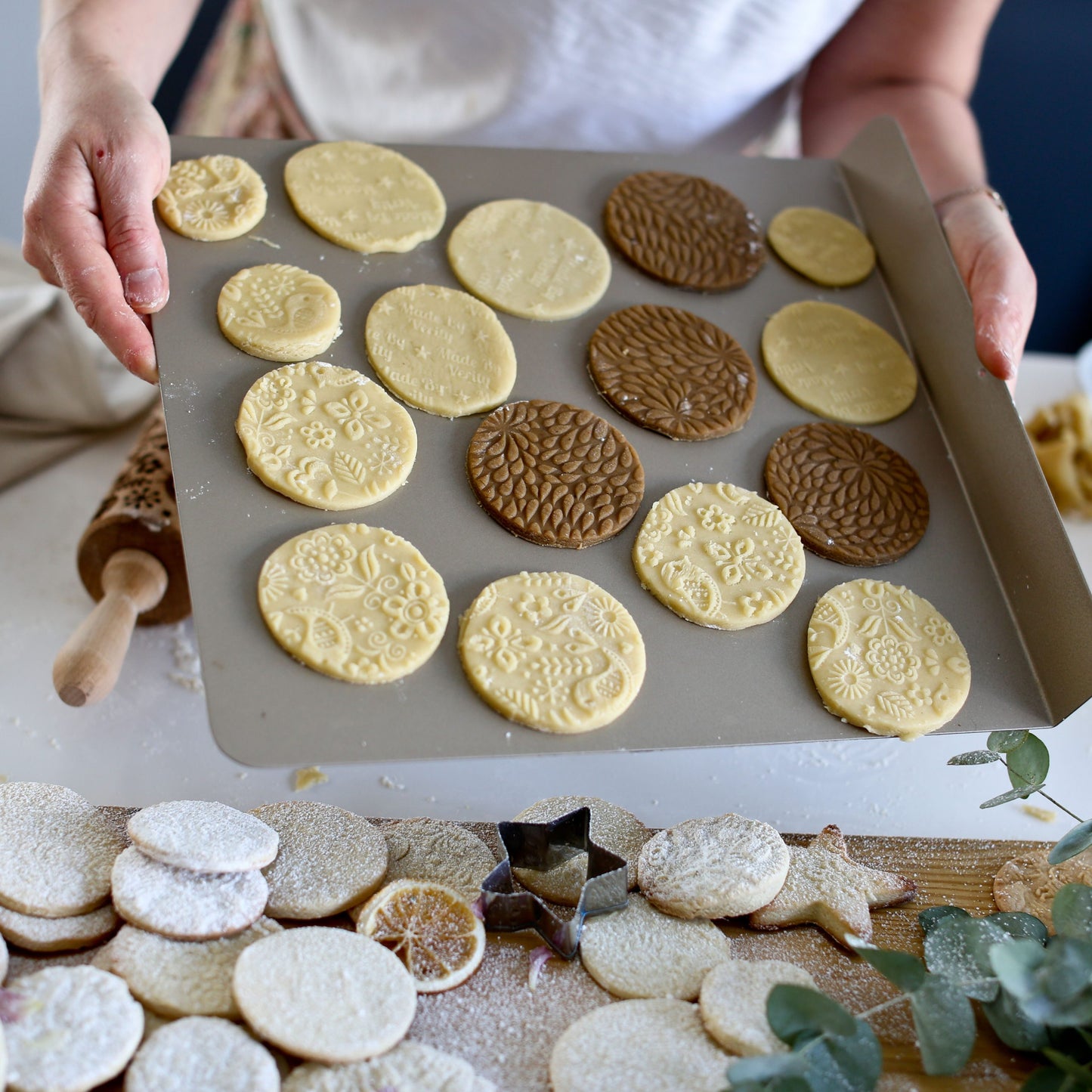 Uncooked Biscuits Square 1